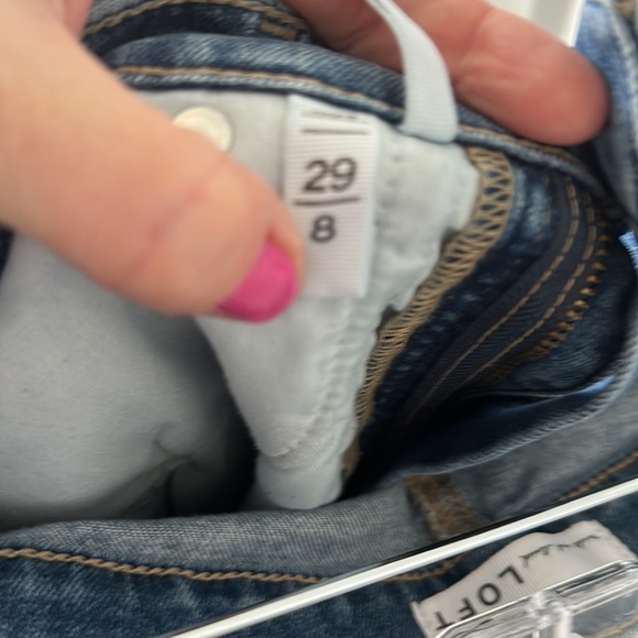 LOFT Slim Flare Jeans - Picture 3 of 6